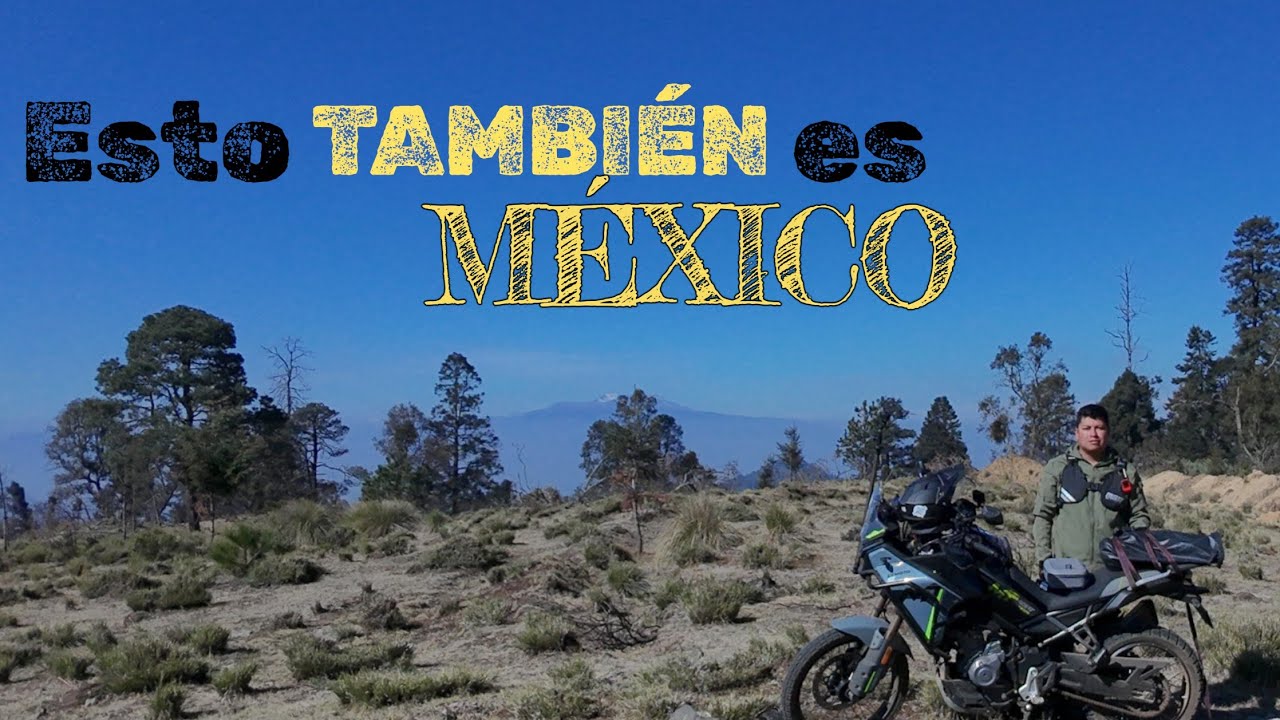 Viajando solo por Mexico en moto CF MOTO 450MT _ Ruta Off Road