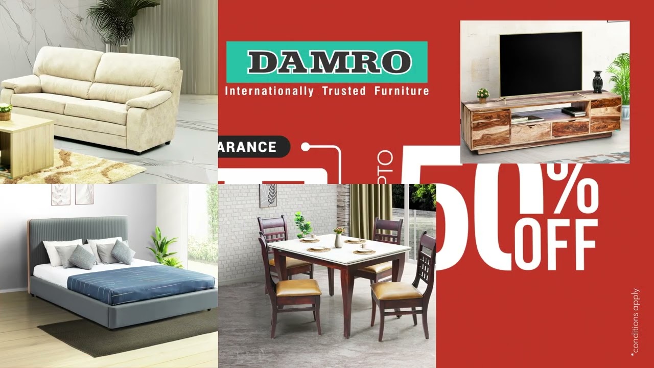 🔥 Damro Annual Clearance Sale &ndash; Up to 50% OFF on Furniture! 🏡