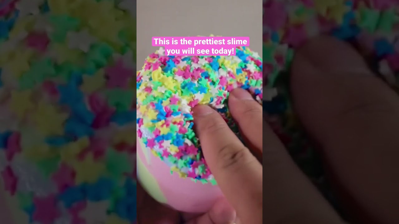 This is the ✨PRETTIEST✨ slime you will see today! 🥰 #shorts