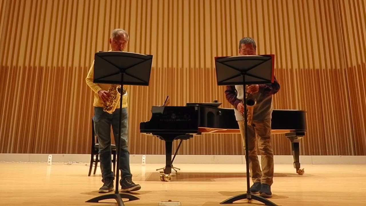 岡野 貞一作曲　故郷、ジョン・ニュートン作曲　アメイジン・グレイス、スーザ作曲　星条旗よ永遠なれ