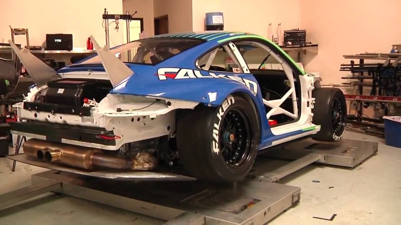 Inside Falken's ALMS Porsche 911 GT3 RSR Racecar