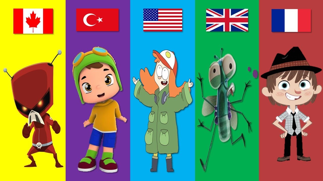 Cartoons From Different Countries | Pt.60