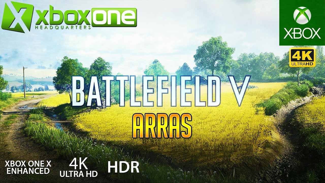 [4K] BATTLEFIELD 5 (BF5) XBOX ONE X GAMEPLAY | ARRAS MULTIPLAYER CONQUEST IN ULTRA HD - BFV