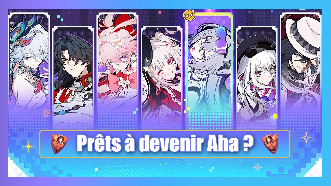 Le cast des participants au jeu d'Aha est enfin révélé !