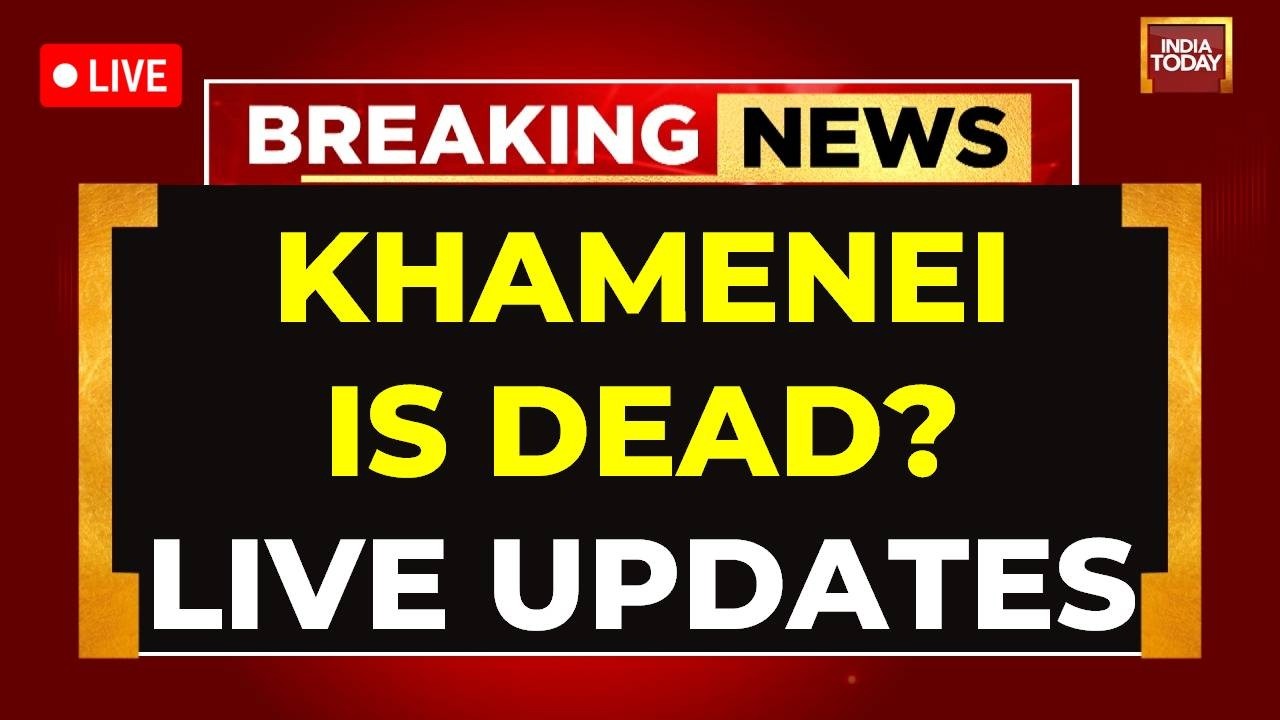 Khamenei Killed Video News LIVE | Khamenei Death News LIVE | Trump Declares Khamenei Dead News LIVE