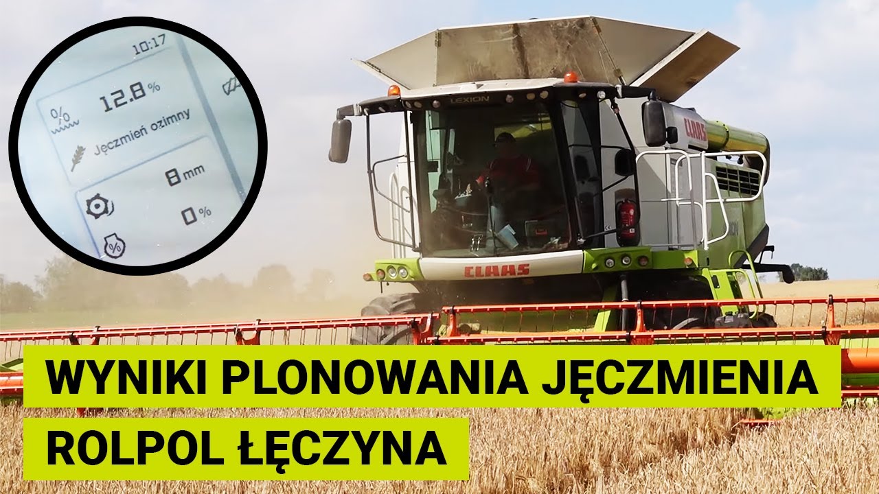 ŻNIWA JĘCZMIENIA OZIMEGO 2022 | ROLPOL ŁĘCZYNA | MAŁE ŻNIWA