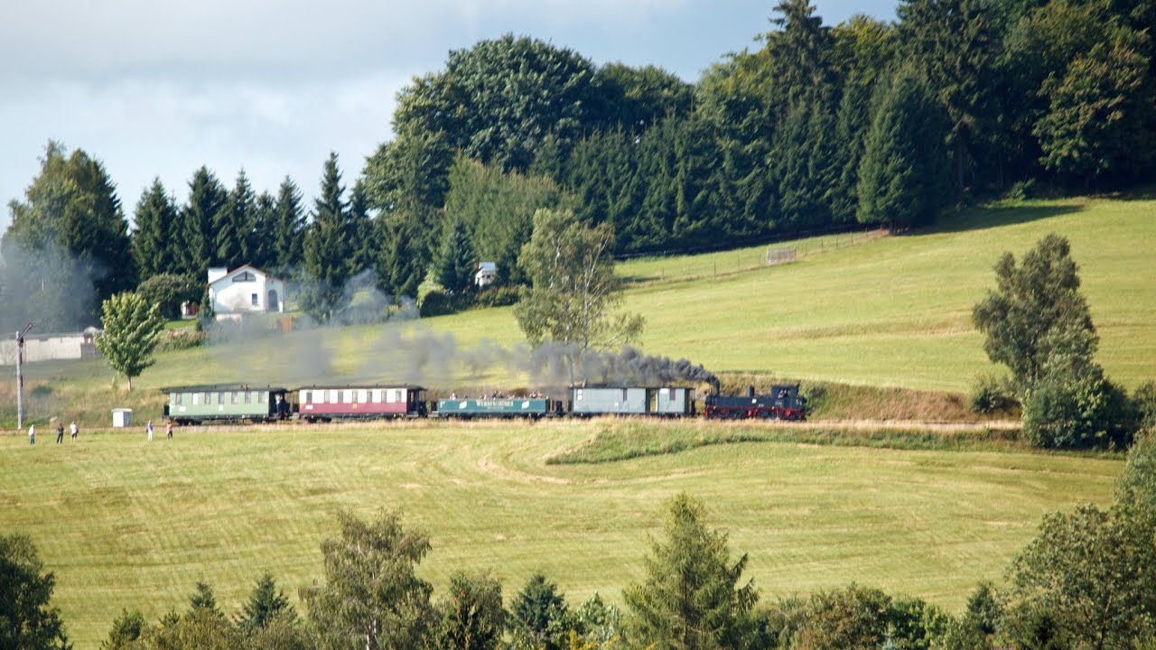 Museumbahn Sch&ouml;nheide - Aufnahmen vom Gegenhang