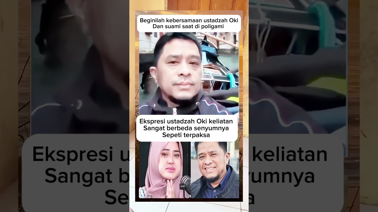 Ekspresi ustadzah Oki seperti tidak senang#uztadzahoki#vidioshort