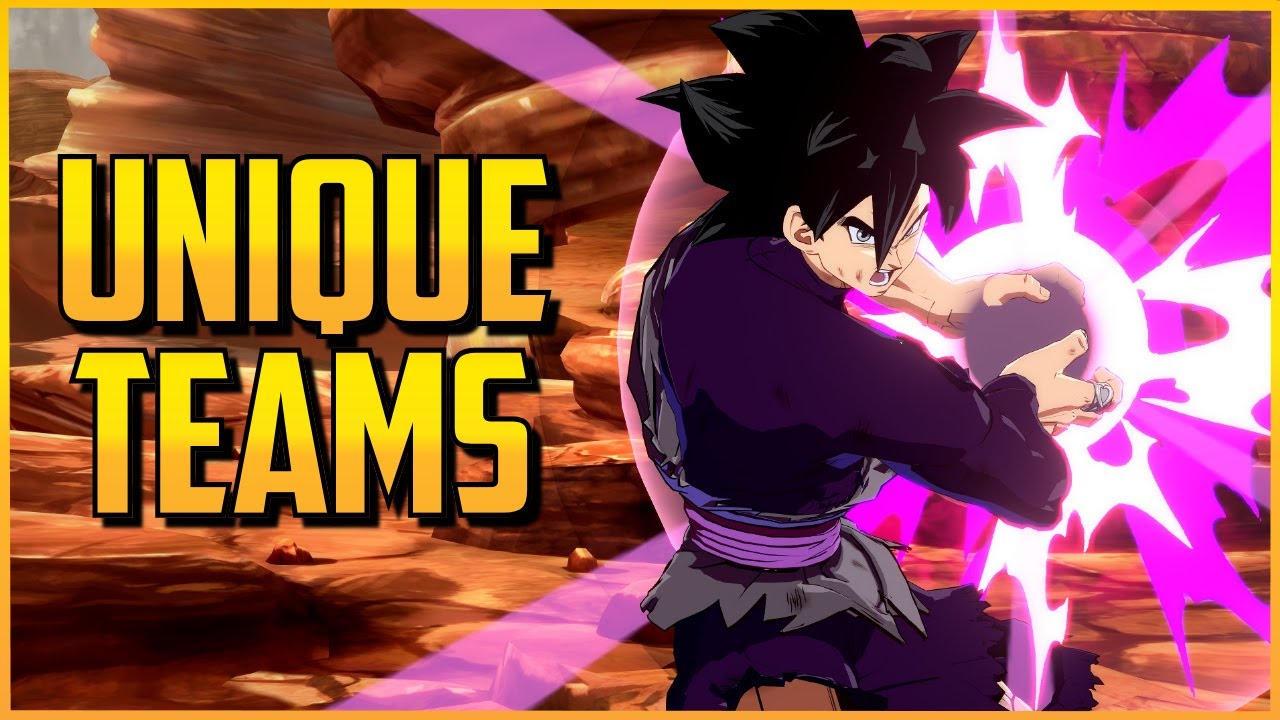 DBFZ ▰ Unique Teams With Roshi, Nappa & Goku Black 【Dragon Ball FighterZ】