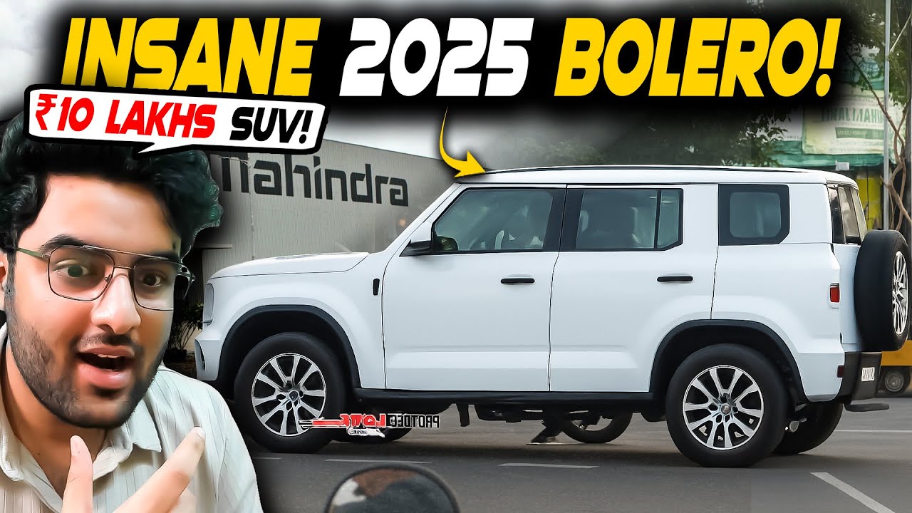 2025 Mahindra Bolero is &lsquo;Indian G-wagon&rsquo; with Big Boxy Looks ! SUV launch details