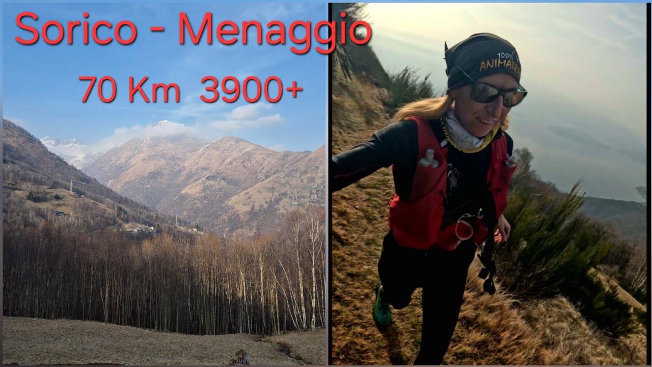 Sorico-Menaggio 70 km sull'alta via dei monti lariani