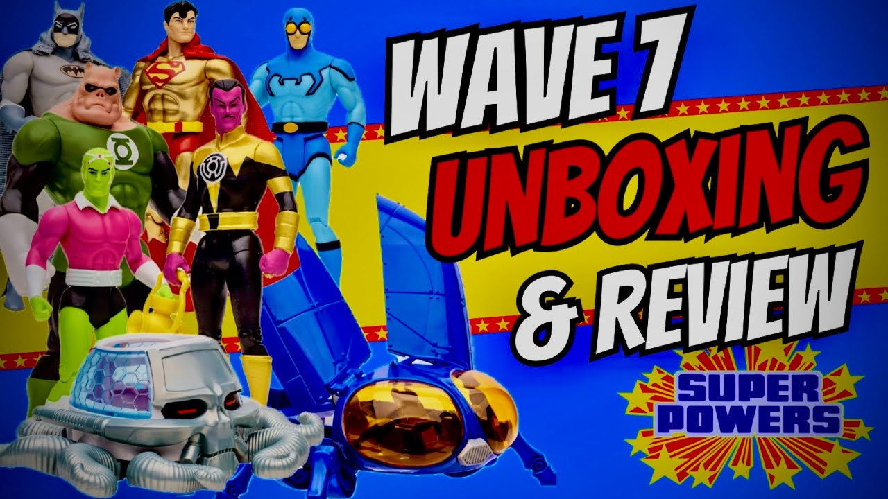 Best Wave Yet? | McFarlane Toys Super Powers Wave 7 Unboxing & Review