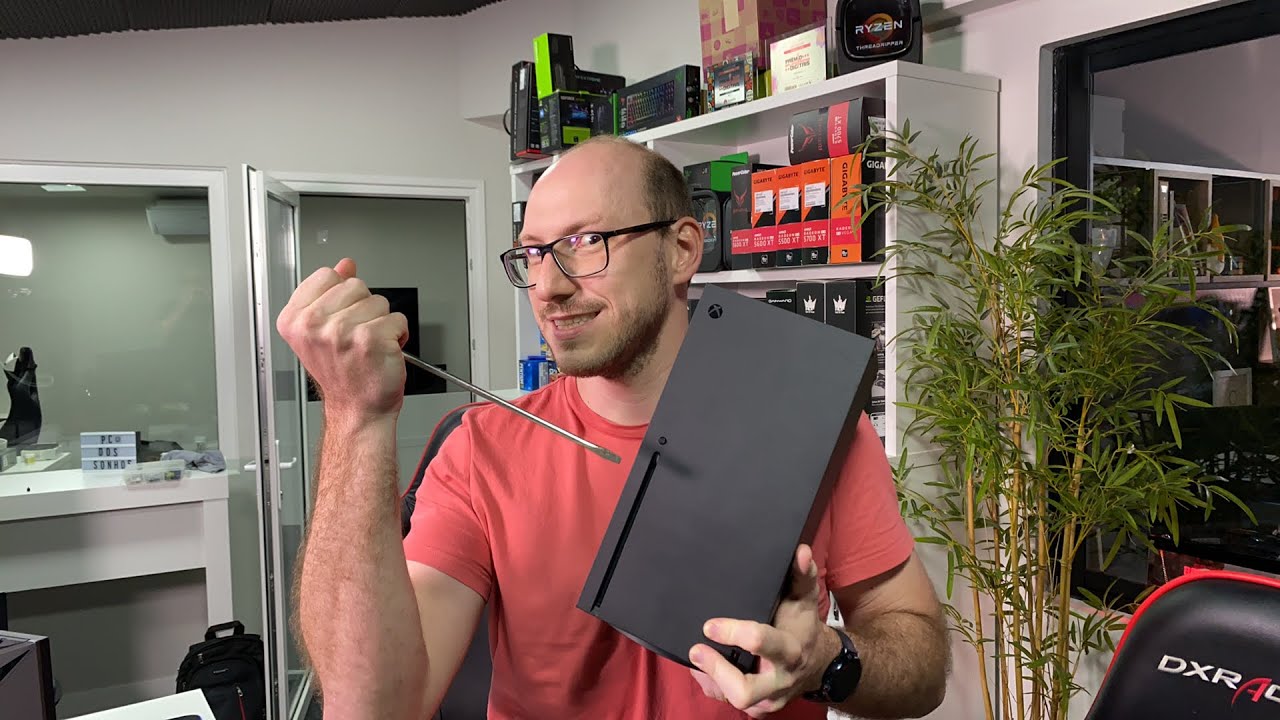 Abrindo o Xbox Series X e Series S