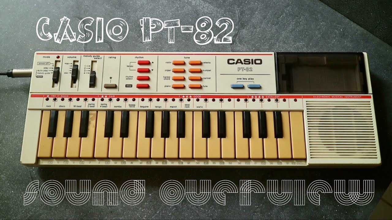 CASIO PT-82 // sound overview
