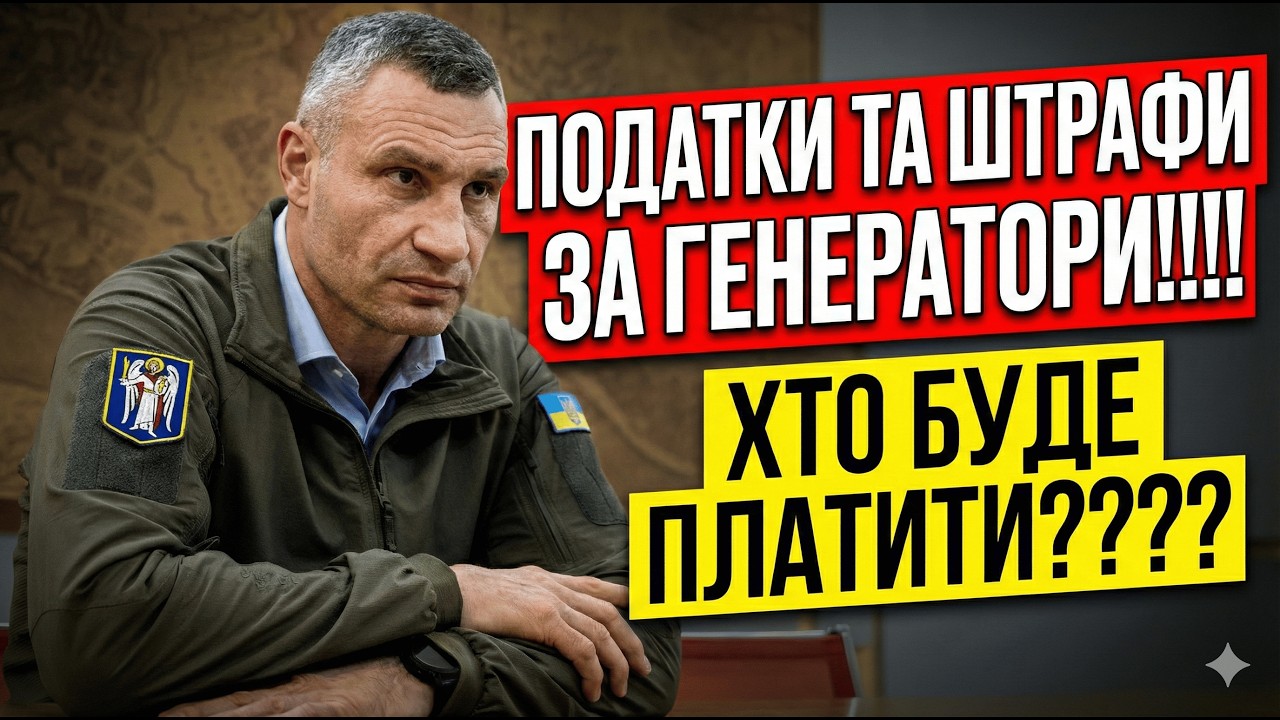 СКІЛЬКИ ВИ ВИННІ ДЕРЖАВІ ЗА ВИКОРИСТАННЯ ГЕНЕРАТОРІВ???ЯКІ ЗАРАЗ ШТРАФИ ЗА ГЕНЕРАТОР???ЯК УНИКНУТИ??