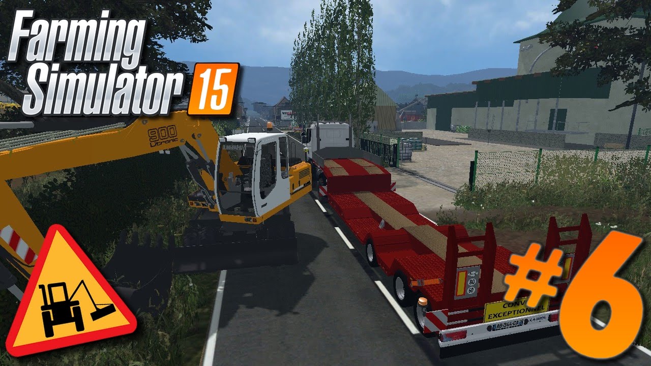 Farming Simulator 15 | Entretien Communal #6 Nouvelle map + Creusage fossés