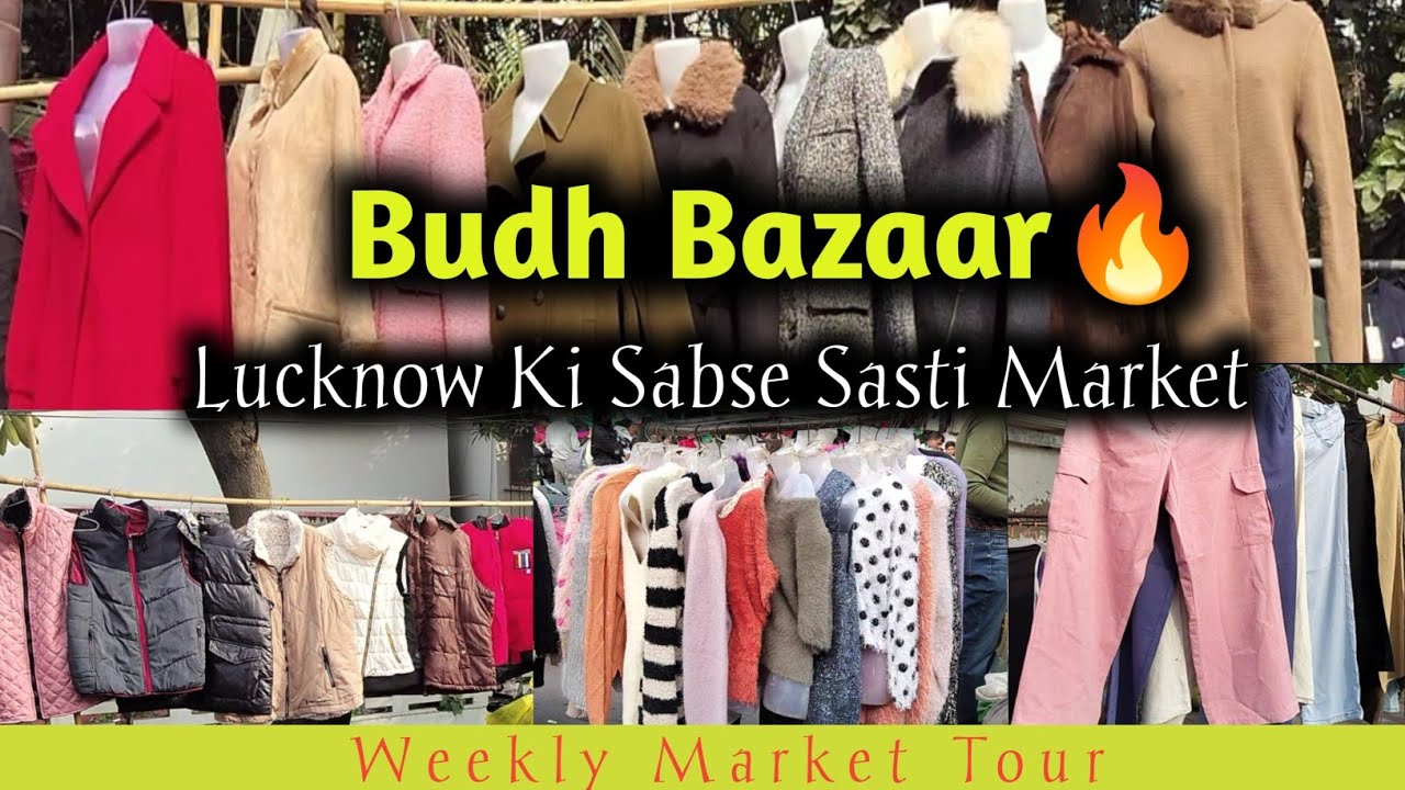 🔥Budh Bazaar Lucknow Ki Sabse Sasti Market 😱| Garibo Ka Mall | Weekly Market Tour 💕
