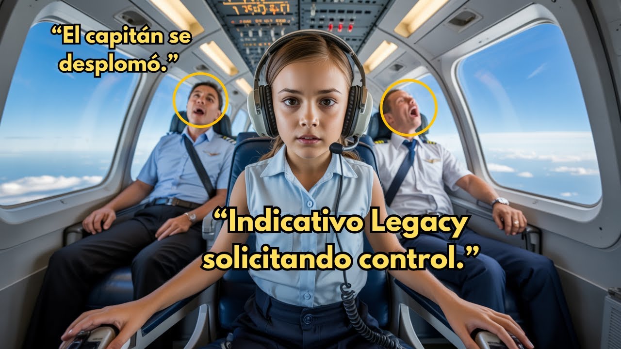 “El corazón del capitán paró a 30.000 pies—hasta que una voz dijo: ‘Legacy solicita aterrizaje’.”