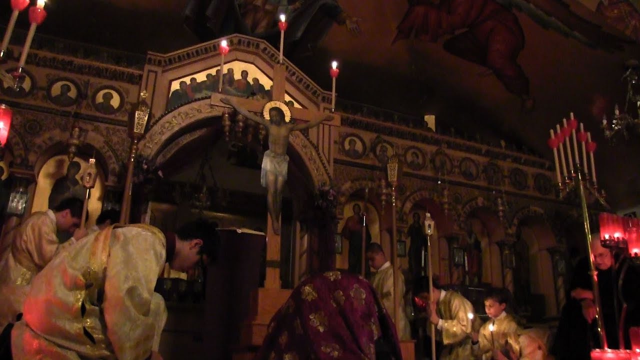Holy Week ✝ Holy Thursday ✝ Archangel Michael Church ✝ Greek Orthodox
