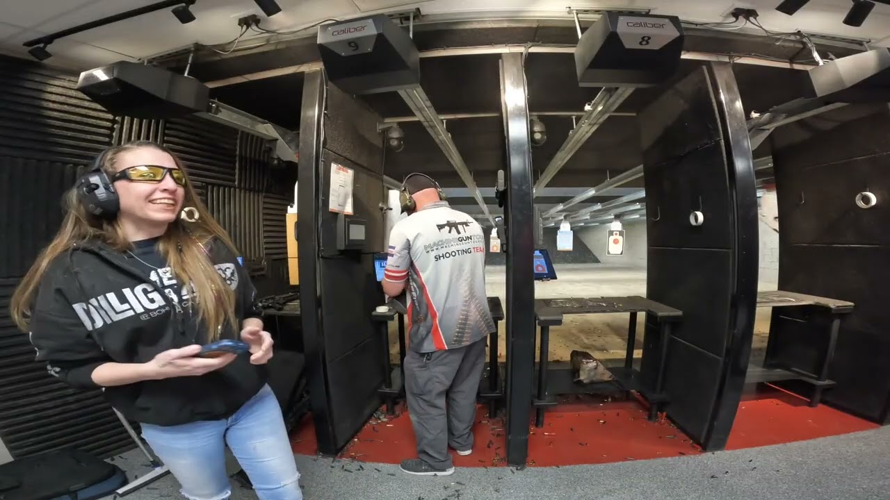 Shoot Indoors First Public Machinegun Shoot