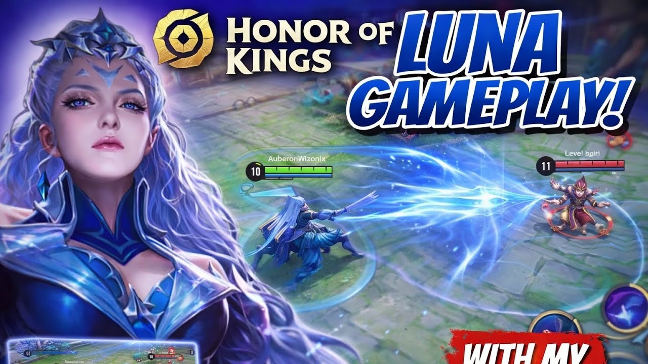 First Time Playing Luna 😅 | Honor of Kings