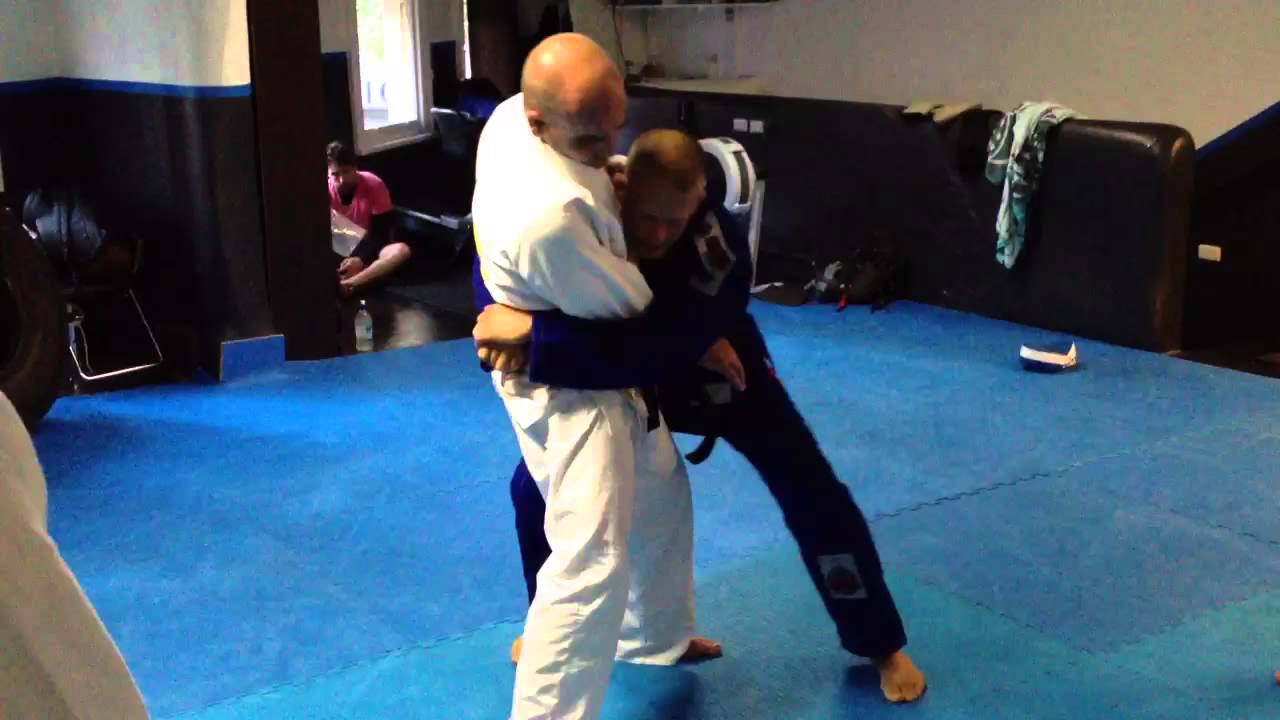 Gracie Jiu Jitsu: Bodylock Takedown - Steve Maxwell