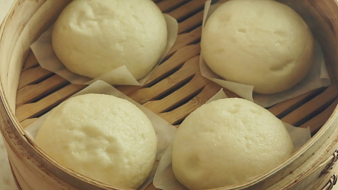 호빵,찐빵 만들기/팥앙금 만들기/How to make steam bread