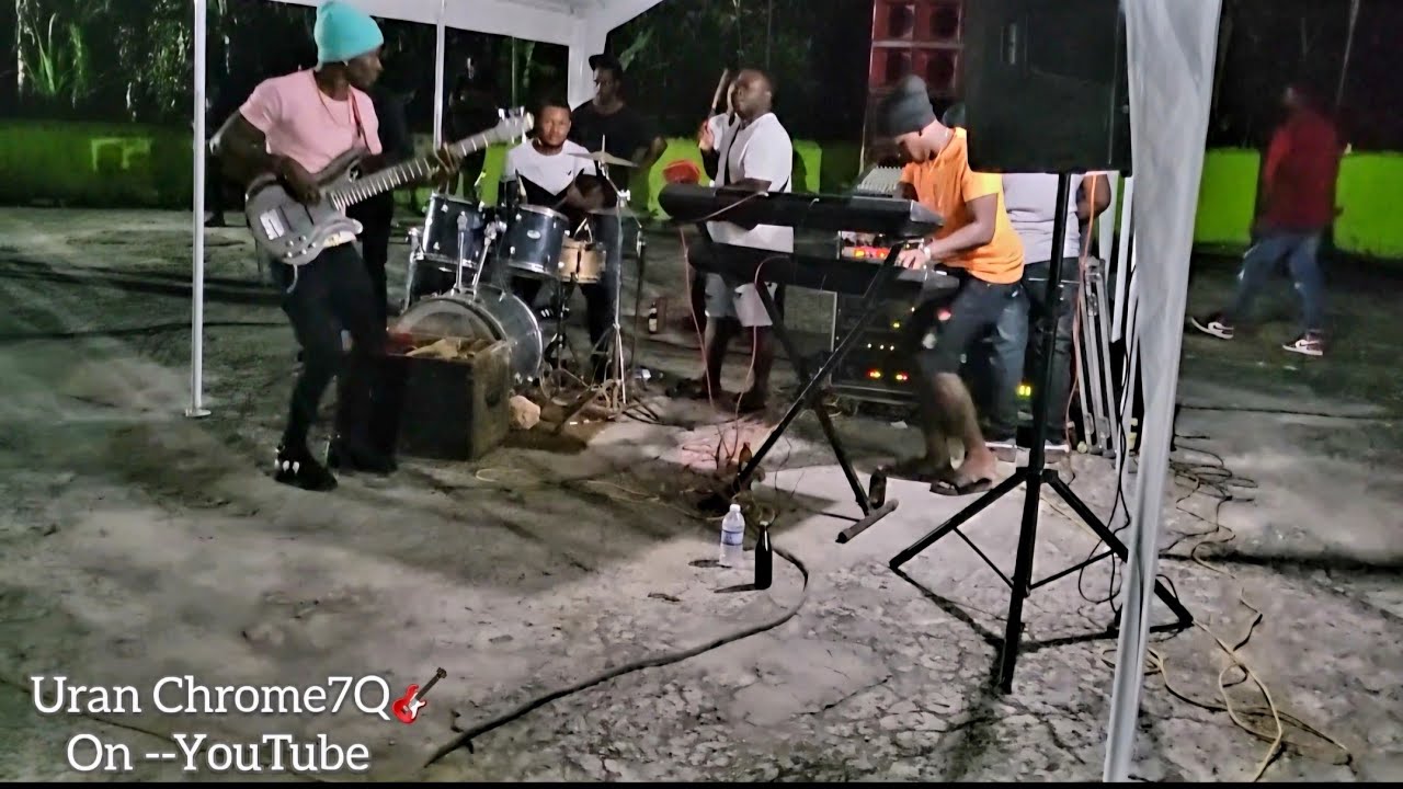 Vibes Master Band ft Minister Stacy Ann  || in Copper wood #fyp  #revival #music #ninenight