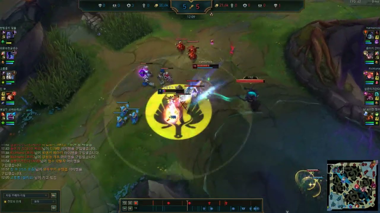 SJCK 인수팀 vs 훈팀 1경기