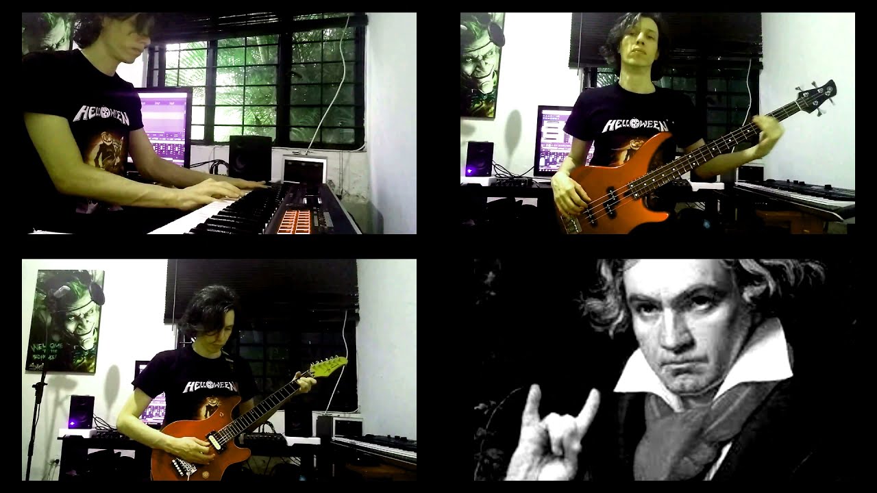 Beethoven - 7th symphony (Allegretto). Metal version