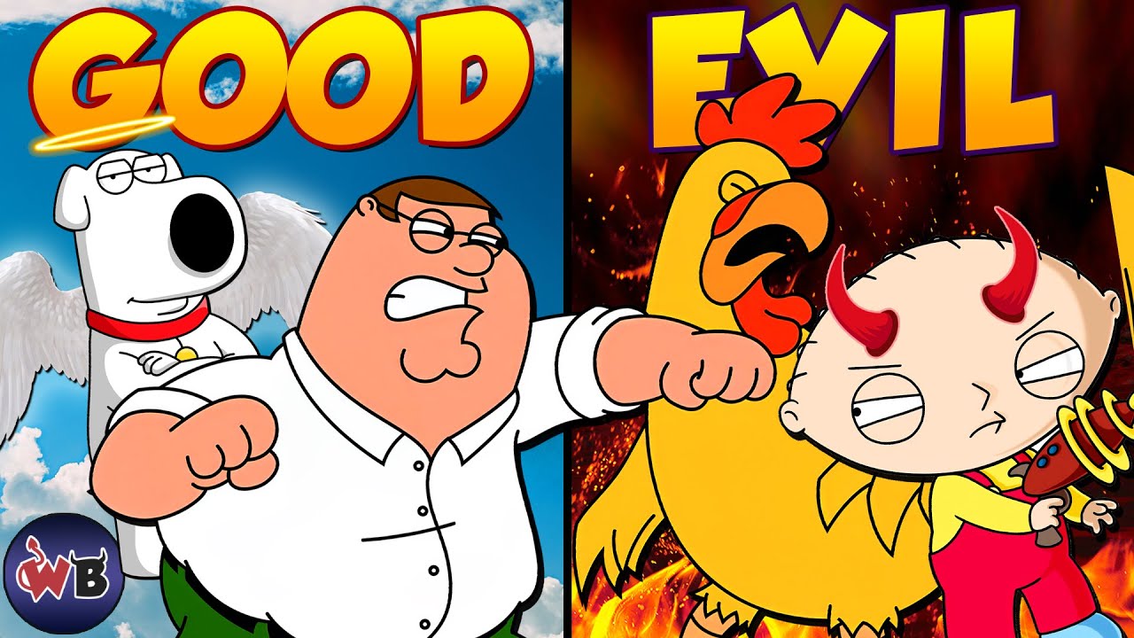 Classic Family Guy Characters (Seasons 1-3): Good to Evil