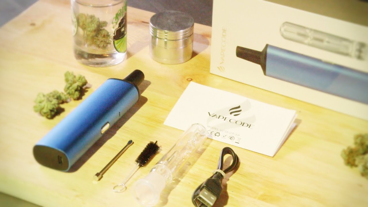 VapeCode VC35-G Portable Cannabis Vaporizer w/ Bubbler - Blazin&rsquo; Gear Review