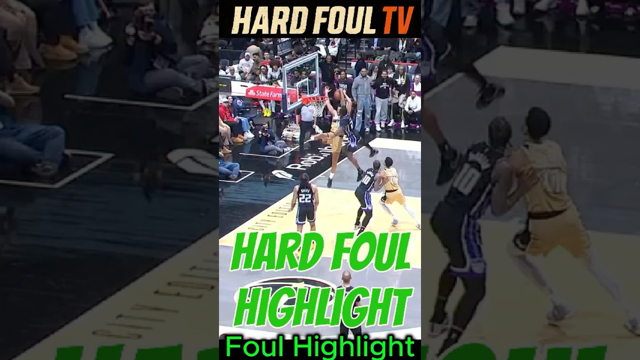 NBA Foul Highlight Part 3 #shorts #viral #hardfoultv