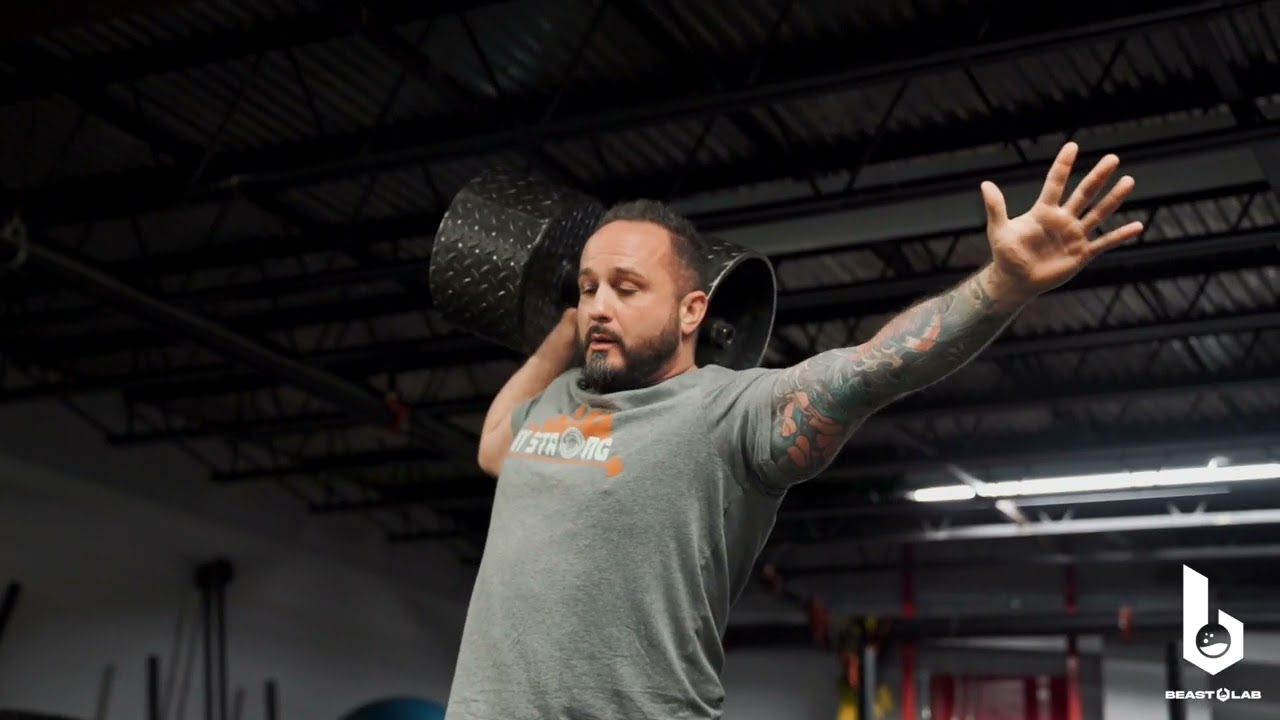 Circus Dumbbell Clean and Press