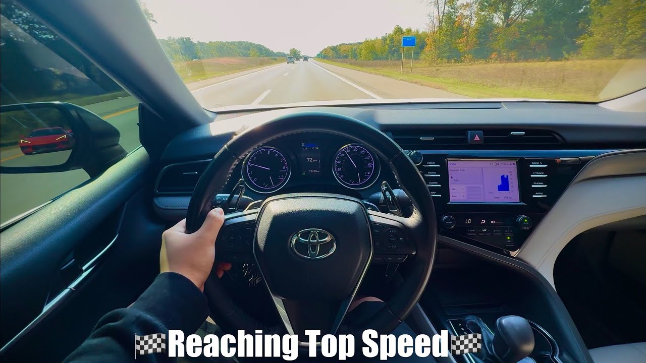 High way pov drive in my Toyota Camry se 