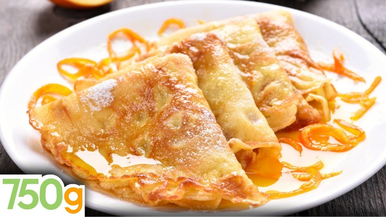 Recette de la Crêpes Suzette - 750g