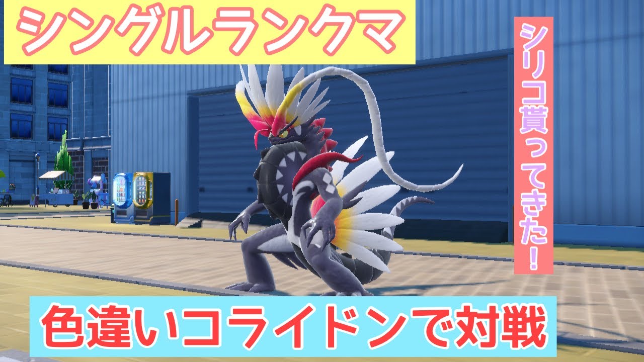 色違いコライドンで対戦【ポケモンSV】【直撮り】【色違いコライドン】