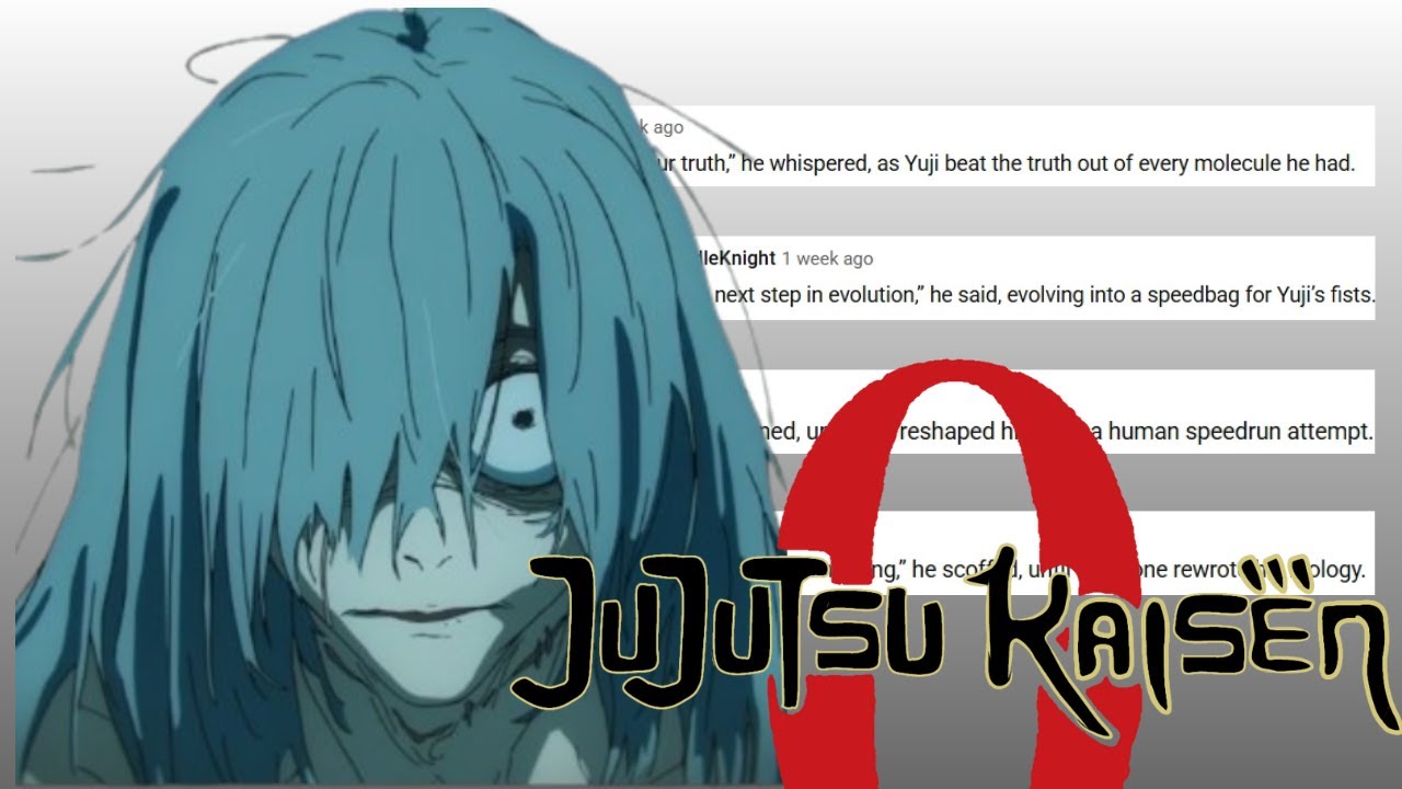 Nobody likes Mahito from jujutsu kaisen: Comment as song