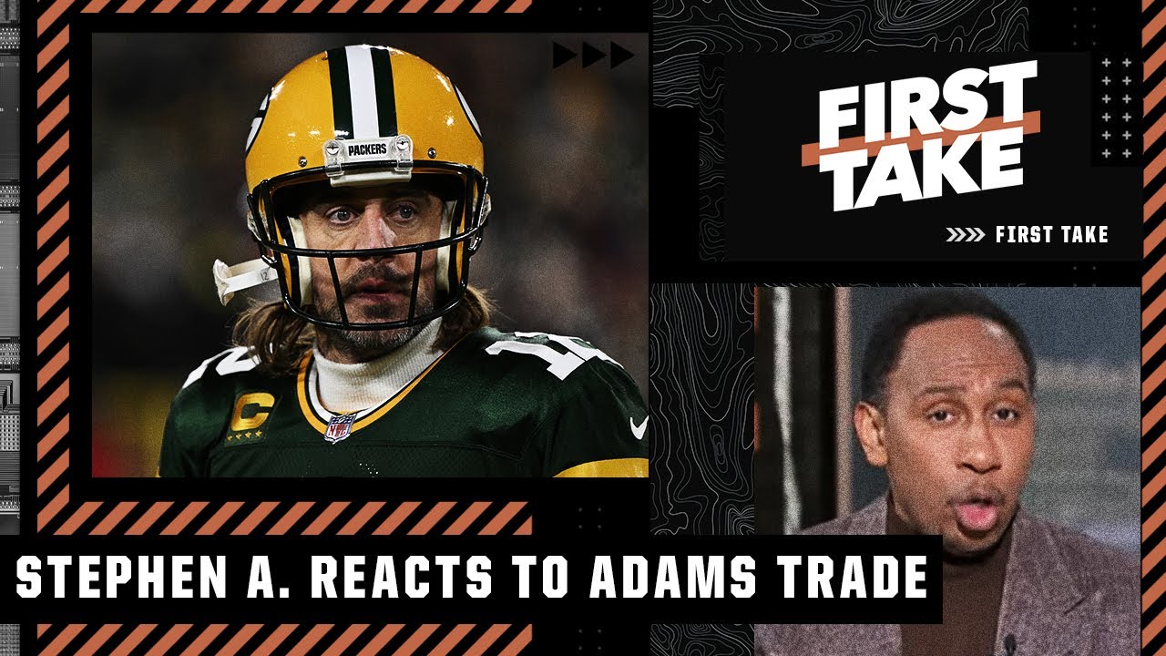 Stephen A. says it's Aaron Rodgers' fault Davante Adams was traded to the Raiders | First Take
