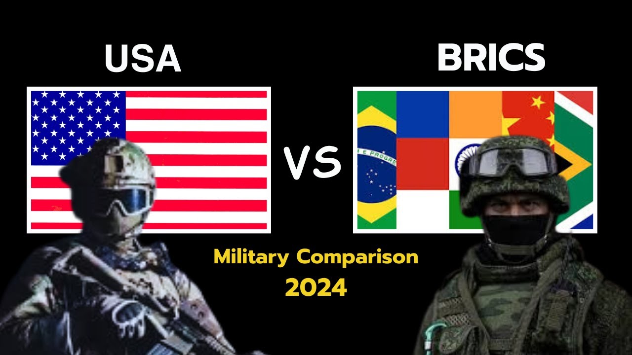 USA VS BRICS Military Power Comparison 2024