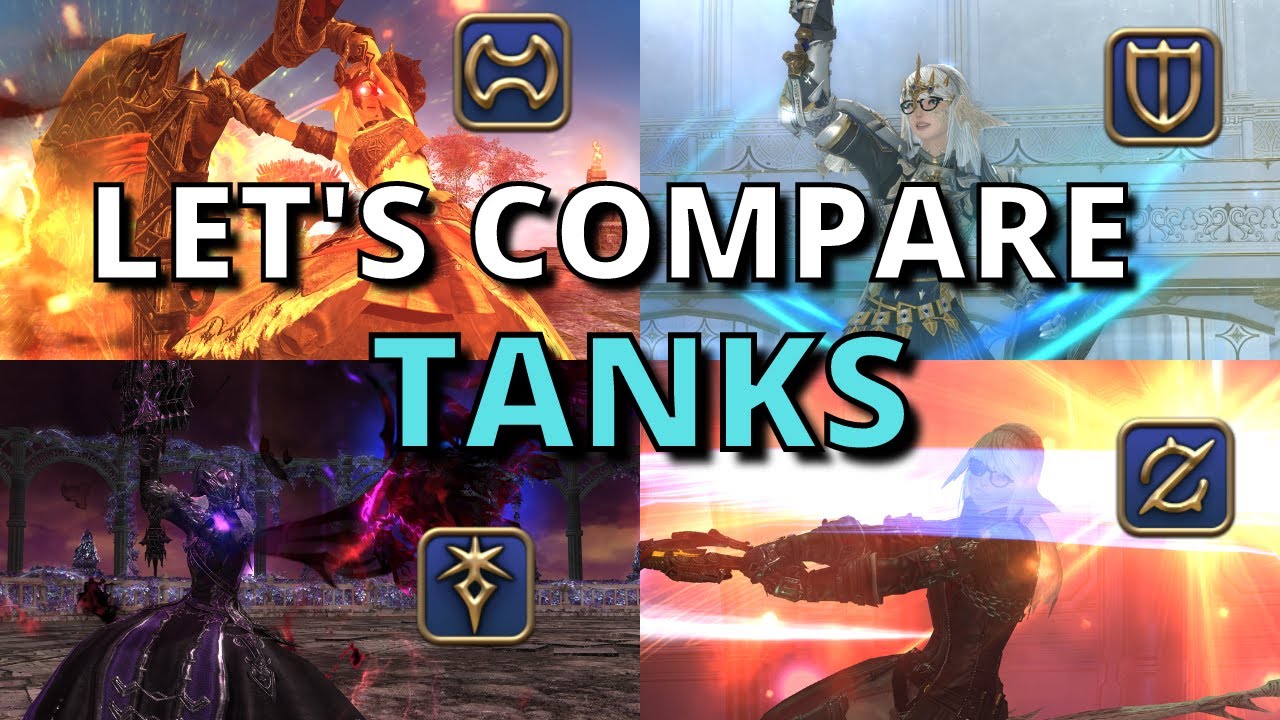 How do the Tank Jobs Compare to Each Other?! FFXIV Dawntrail