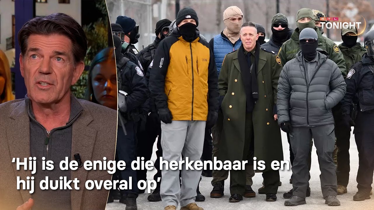 In de onrust rond ICE‑operaties in de VS valt één man op: Greg Bovino | RTL Tonight