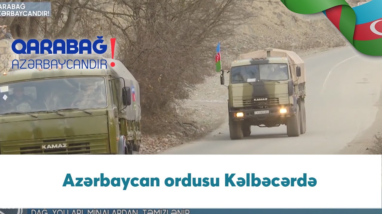 Azərbaycan ordusu Kəlbəcərdə (25.11.2020)