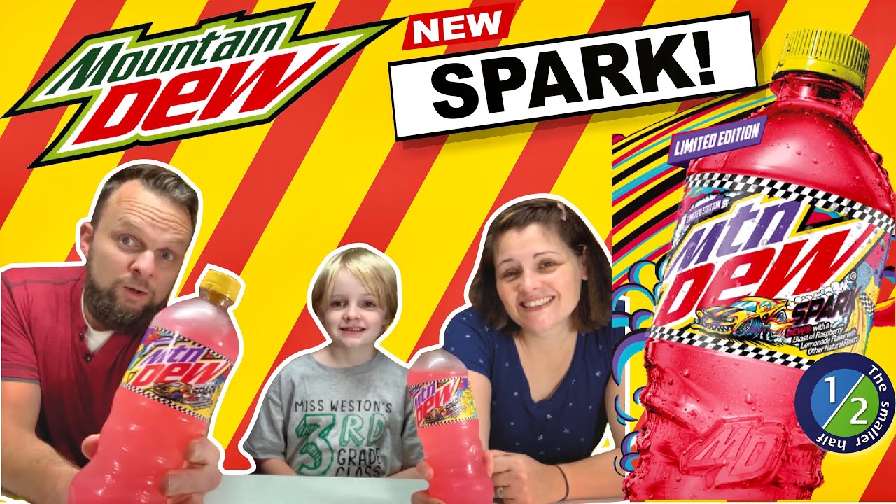 New Mt Dew SPARK ⚡️ Raspberry Lemonade Mountain Dew Speedway Exclusive
