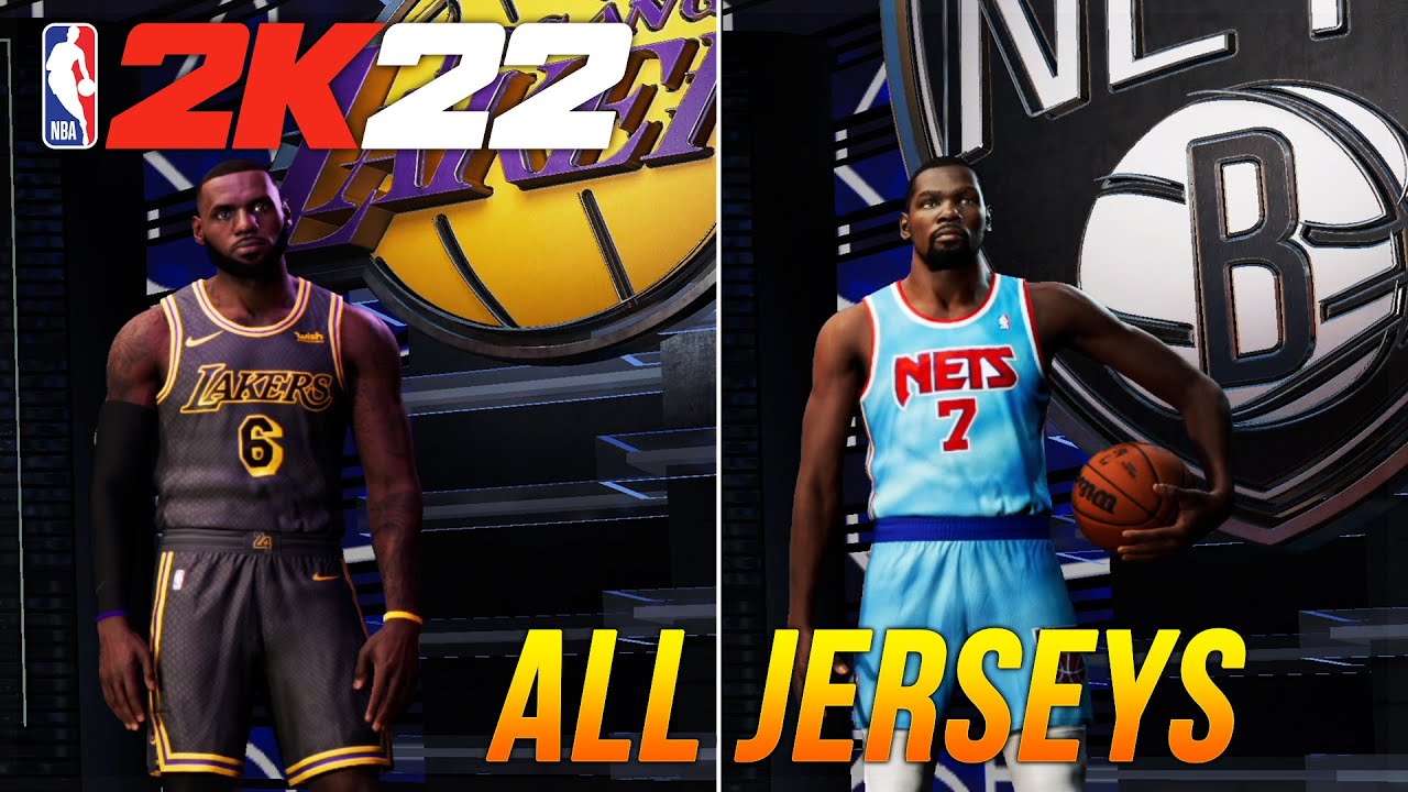 NBA 2K22 - All Team Jerseys/Uniforms In The Game