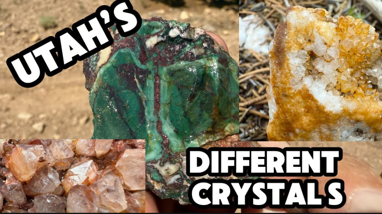 Crazy crystals and colors rock hounding Utah
