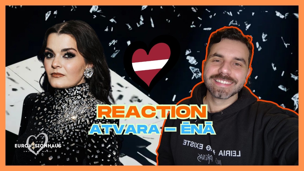 🇱🇻 LET'S REACT TO ATVARA - ĒNĀ #eurovision2026