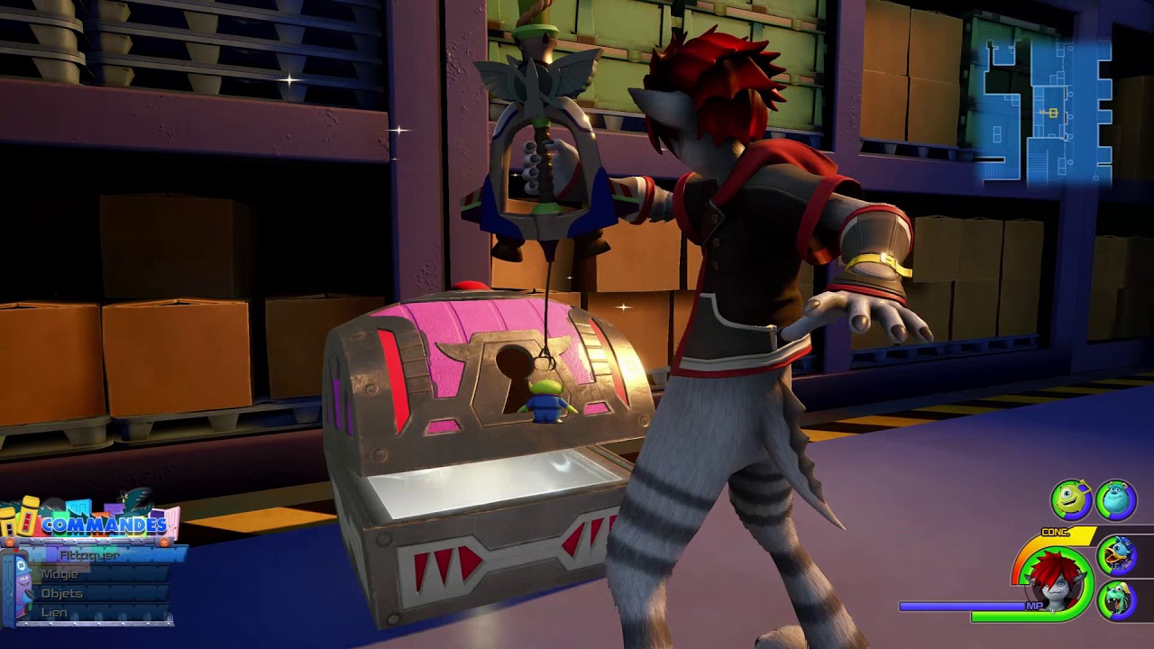 Guide des trésors - Monstropolis - KINGDOM HEARTS III