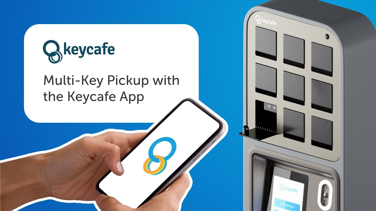 Multi Key Pickup with the Keycafe App