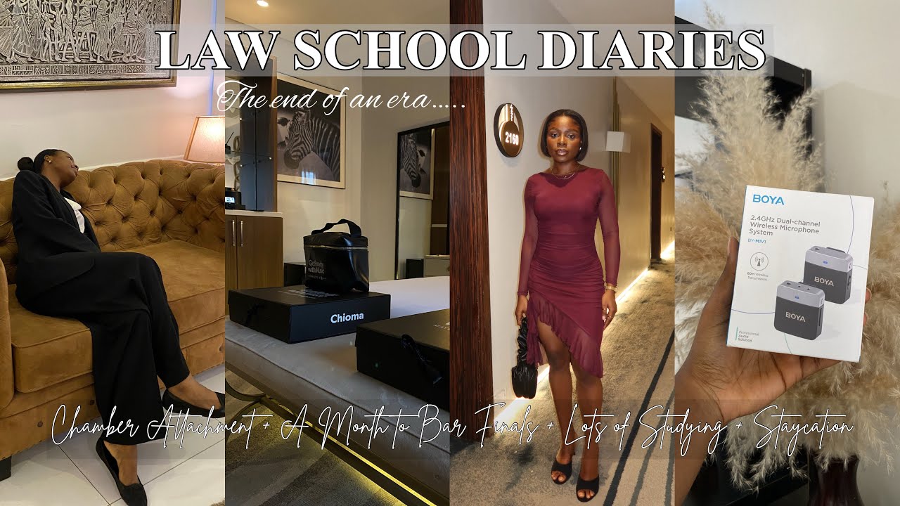 FINAL LAW SCHOOL VLOG | The end of an era + reflecting + the bob is back + sleepover & more
